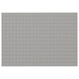 Weighted Blanket Grey 155x220 cm 7 kg Fabric 350722