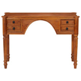 Desk with Drawers 110x50x76 cm Solid Wood Acacia 356974