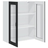 Dishwasher Panel Kalmar Black 80 x 31 x 100 cm Engineered Wood 884805
