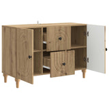 TV Cabinet Artisan Oak 89 x 34.5 x 60 cm Engineered Wood 894204