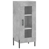 Highboard Concrete Grey 34,5x34x180 cm Engineered Wood 3199053