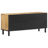 TV Cabinet 105x33x46 cm Solid Wood Mango 356905
