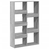 Room Divider Grey Sonoma 100x33x155.5 cm Engineered Wood 3309569