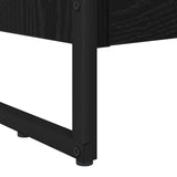 Book Cabinet Black Oak 60 x 30 x 155 cm Engineered Wood 886396