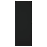 Wall Mounted Cabinet Black 69.5x34x90 cm 828461