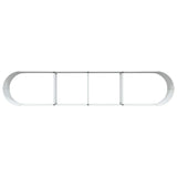 Garden Raised Bed Green 400 x 80 x 44 cm Steel 42008127