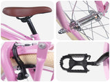 Kids Bike 22 Inches for 7-12 Years Old Light Pink 42009168