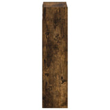 Wall-mounted Sink Vanity Smoked Oak 35 x 20 x 81 cm 890764
