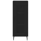 Sideboard Black 34.5x34x90 cm Engineered Wood 828813