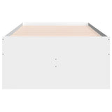Daybed with Drawers without Mattress White 90x200 cm 3280874