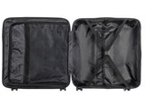 3 Pcs Suitcase Lightweight ABS Carry-on Hand Luggage 4 Spinner Wheels Trolley Case 65177653