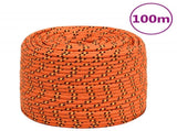 Boat Rope Orange 10 mm 100 m Polypropylene 152667