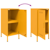 Sideboard Mustard Yellow 36x39x79 cm Steel 843018