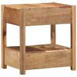 Side Table with Drawer Brown 43 x 32 x 46 cm Solid Reclaim wood 4019625
