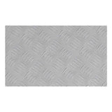 Checker Plates 4 pcs Silver 50 x 30 cm Aluminium 4104292