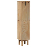Bathroom Cabinet OTTA 35x30x159 cm Solid Wood Pine 4013459