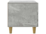 Bedside Cabinet Concrete Grey 62 x 34.5 x 48 cm Engineered Wood 894548