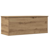 Storage Box Artisan Oak 90 x 35 x 35 cm Engineered Wood 868712