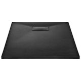 Shower Base Tray SMC Black 100x70 cm 144780