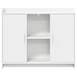 Sideboard White 98.5 x 33 x 80 cm Engineered Wood 8011131