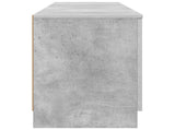 Bed Cabinet 2 pcs Concrete Grey 66 x 35 x 48 cm Engineered Wood 893718