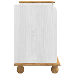 Entryway Storage Bench with Drawer ASKIM White 100 x 39 x 62 cm 4105441