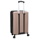Suitcase Folding Rose gold 43 x 27 x 66 cm ABS Plastic 42006239