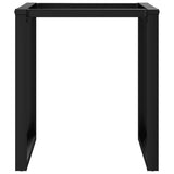 ZNTS Dining Table Legs O-Frame 70x70x73 cm Steel 357884