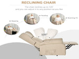 Power Lift Recliner Armchair, Electric Lift Chair for Elderly, Fabric Riser and Reclining Chair with T3398P328089