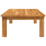 Garden Table 100x60x30 cm Solid Wood Acacia 365846