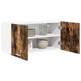 Hanging Cabinet Smoked Oak 80 x 31 x 40 cm Engineered Wood 884182