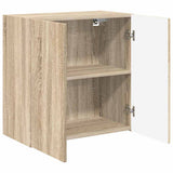 TV Wall Cabinet Sonoma Oak 59.5 x 31 x 60 cm Engineered Wood 892351