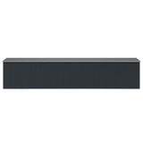 Garden Shed Anthracite 257x990x181 cm Galvanised steel 47038