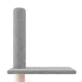 Floor to Ceiling Cat Tree Light Grey 250.5-276.5 cm 171721