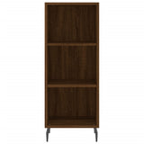 Sideboard Brown Oak 34.5x32.5x90 cm Engineered Wood 828755
