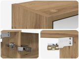 Bathroom Mirror Cabinet Artisian Oak 43 x 16 x 62.5 cm 889142
