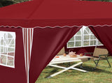 Pop-up Party Tent 575 x 288 x 245 cm Burgundy 42019807