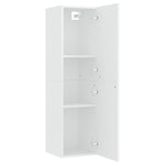 TV Cabinet White 30.5x30x110 cm Engineered Wood 803362