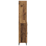 Highboard Old Wood 69.5 x 34 x 180 cm Engineered Wood 3415644