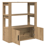 Sideboard Artisan oak 30 x 80 x 90 cm Engineered wood 881094