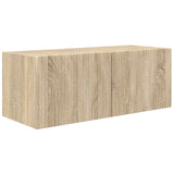 TV Wall Cabinet Set 4 pcs Sonoma Oak Engineered Wood 3408936