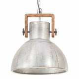 320529 Industrial Hanging Lamp 25 W Silver Round 40 cm E27