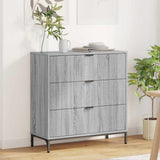 Sideboard Grey Sonoma 79.5 x 33 x 82 cm Engineered Wood 883440