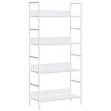 4-Layer Book Shelf White 60x27.6x124.5 cm Engineered Wood 288224