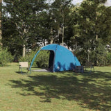 Cabin Tent with Roof Blue 370 x 230 x 185 cm Taffeta 42000991
