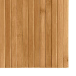 Room Divider Bamboo Natural 250x165 cm 241668