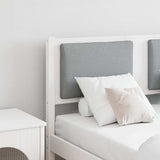 Headboard Other White 120 cm Solid pine wood 878968