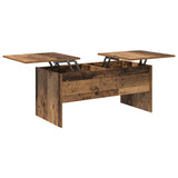 Coffee Table Old Wood 102 x 50.5 x 46.5 cm Engineered Wood 880716