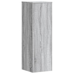 Plant Stands 2 pcs Grey Sonoma 33x33x100 cm Engineered Wood 3307887