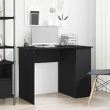 Desk Black Oak 100x55x75 cm Engineered Wood 862434